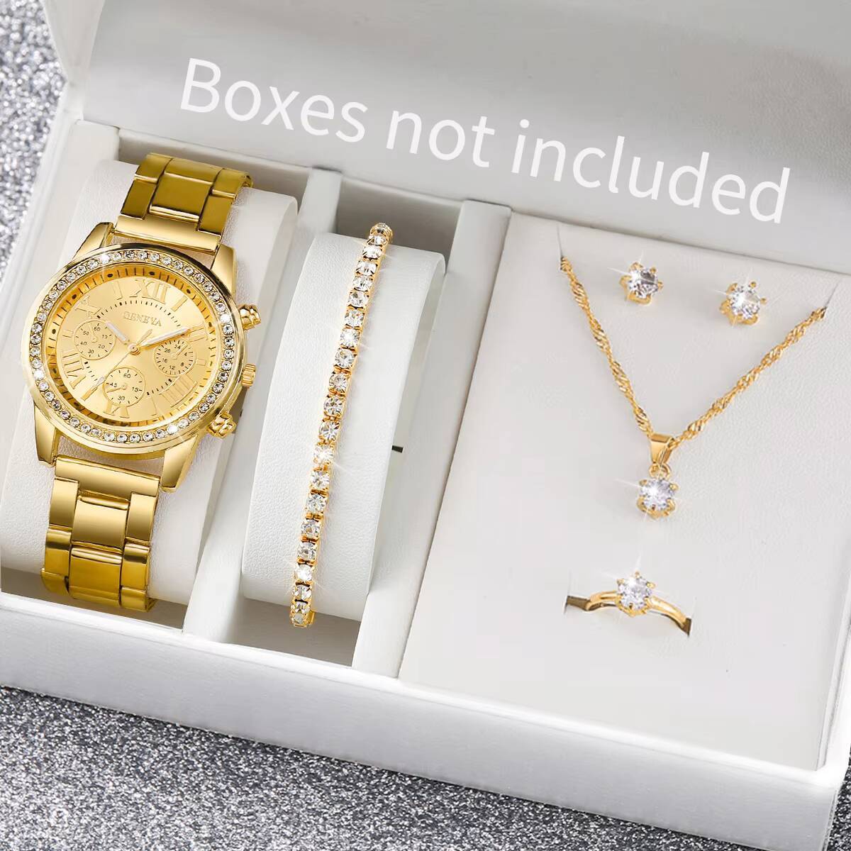 Mystery Jewelry Jar Watches - 6 шт./компл. Модные женские часы с