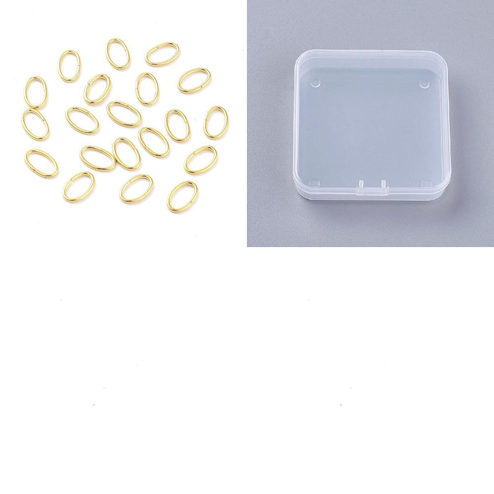 Gold Plated Ring - 500 шт. открытых соединительных колец из
