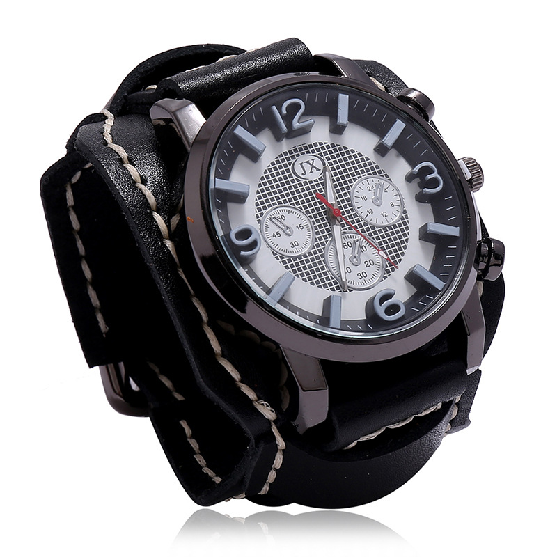 Jewelry Watches Men - Мужские электронные кварцевые часы с браслетом