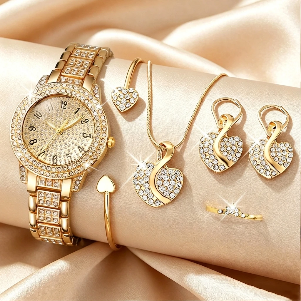 Mystery Jewelry Jar Watches - Набор из 6 модных женских часов