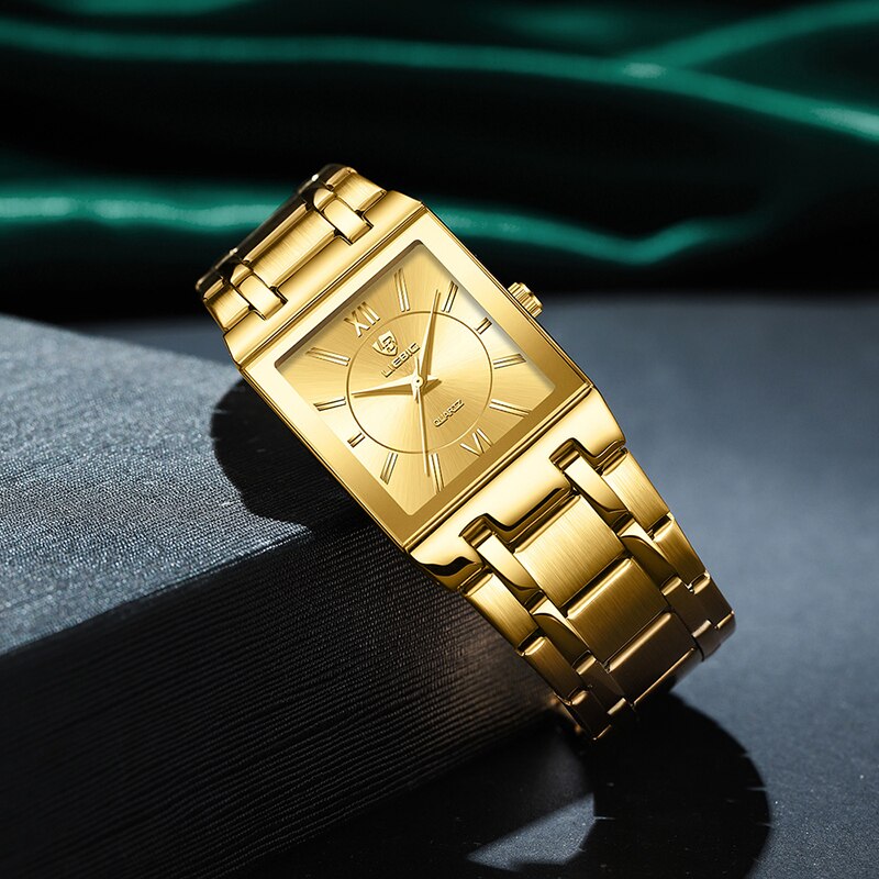 LiEBIG Роскошные золотые кварц – обзор и цена Jewelry Style Watches