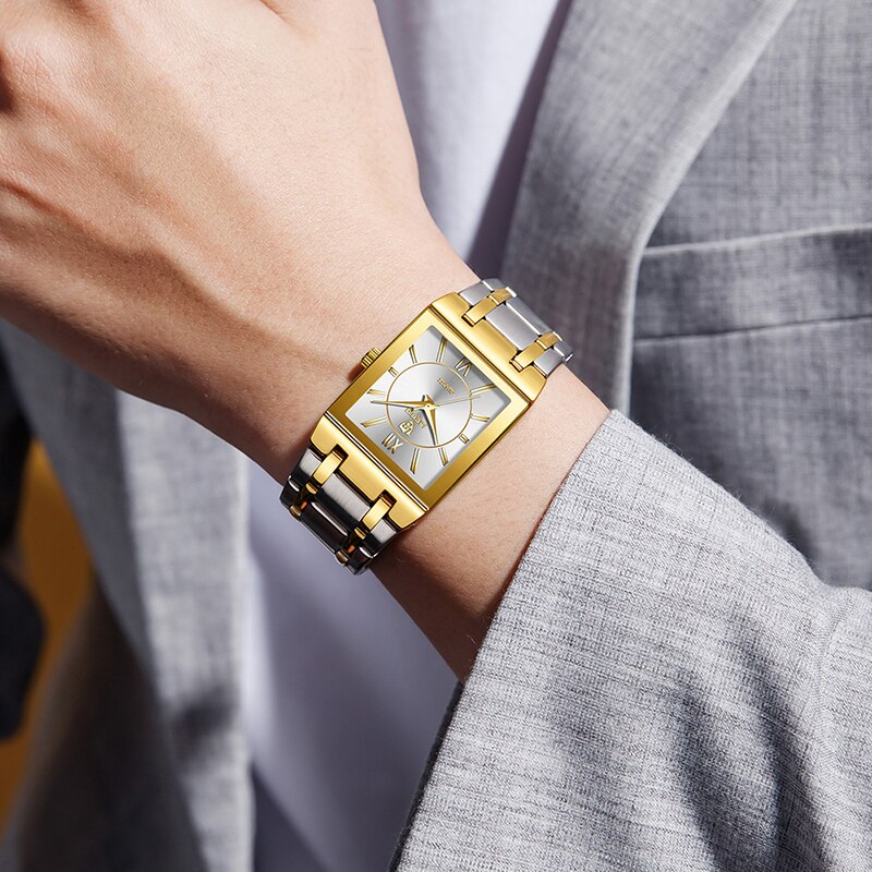 LiEBIG Роскошные золотые кварц – обзор и цена Jewelry Style Watches