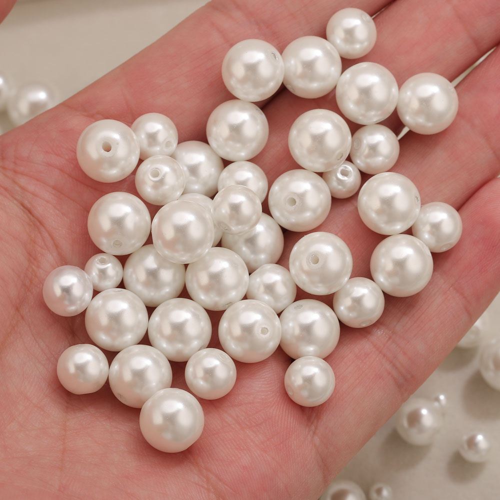 100 шт. 4/6/8/10 мм, высококач – обзор и цена Pearl Necklace