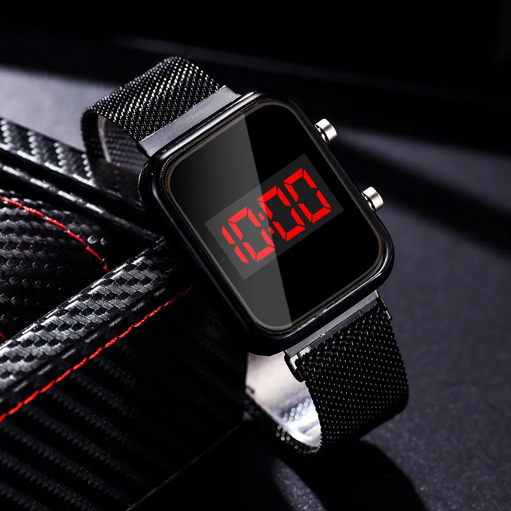 Модные прямоугольные светодиод – обзор и цена Jewelry Style Watches
