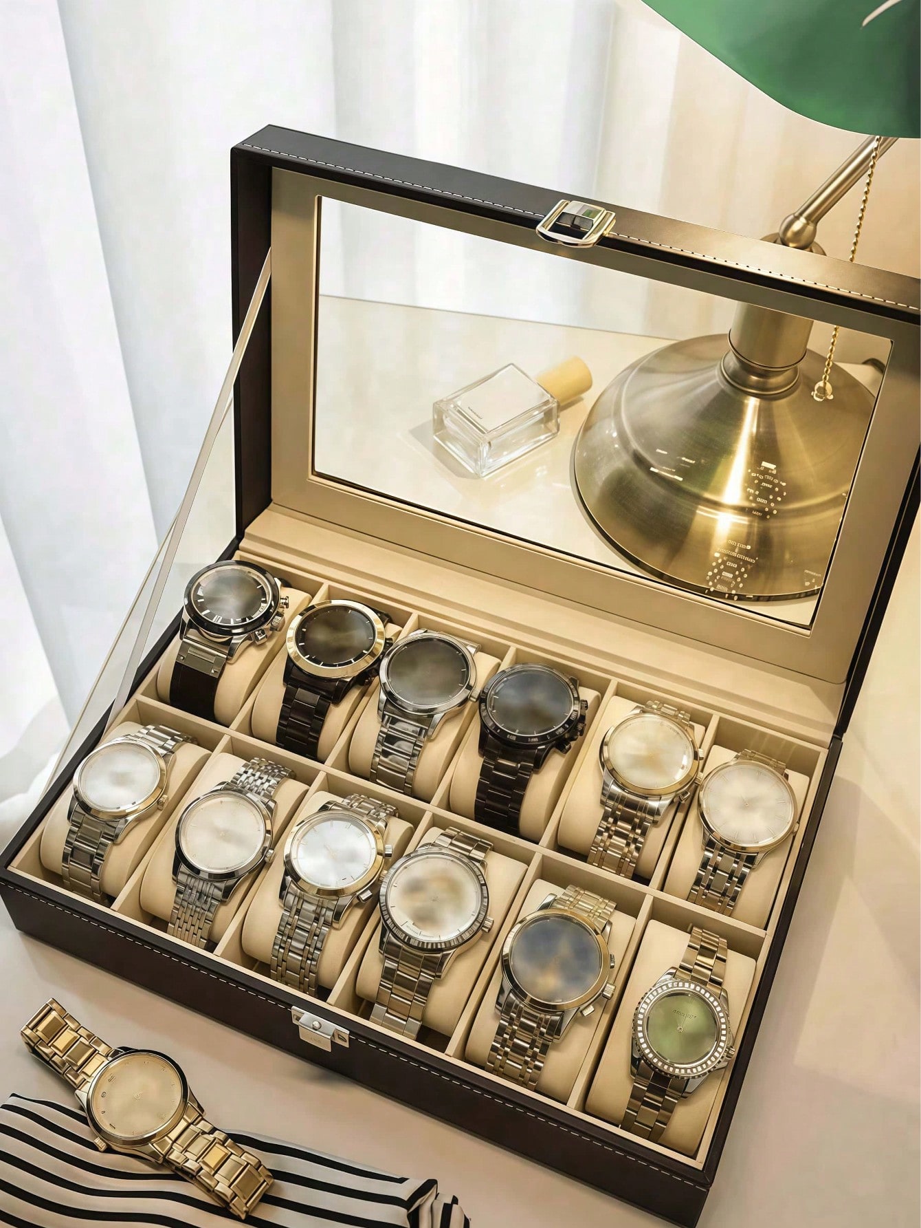 Кожаная шкатулка для часов с з – обзор и цена Mystery Jewelry Jar Watches