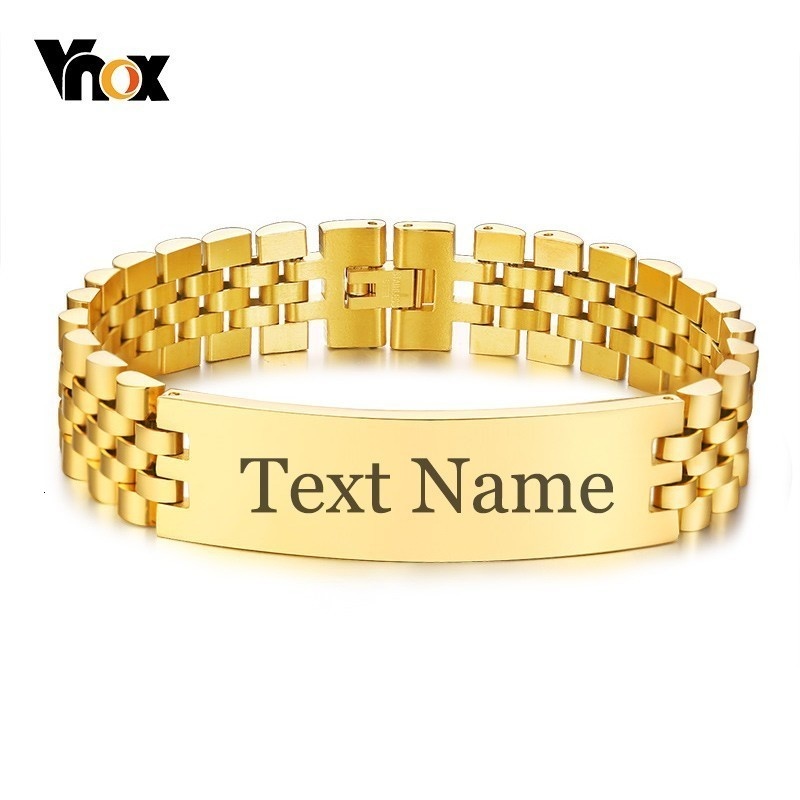 Браслет Vnox для мужчин с имен – обзор и цена Jewelry Watches Men