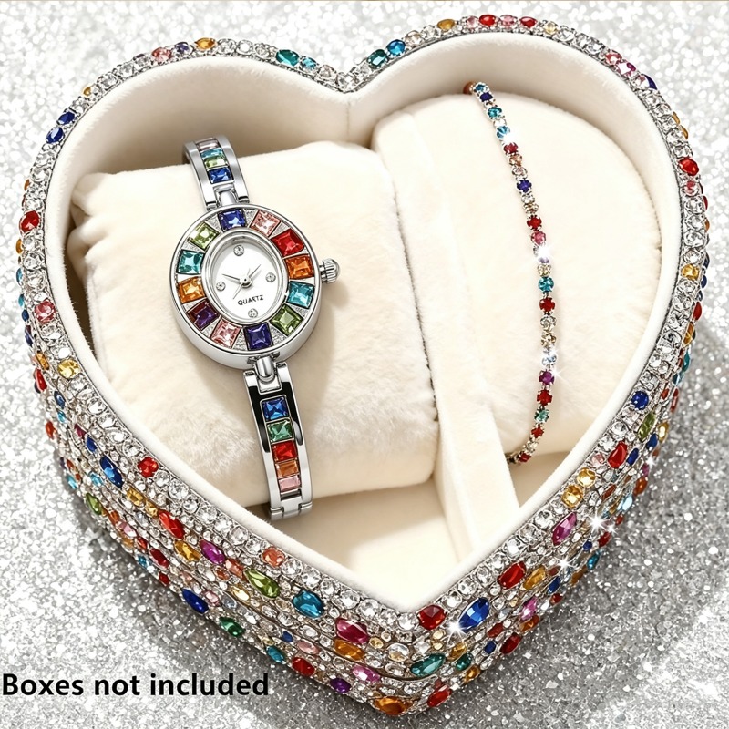 2 шт. элегантных женских кварц – обзор и цена Mystery Jewelry Jar Watches