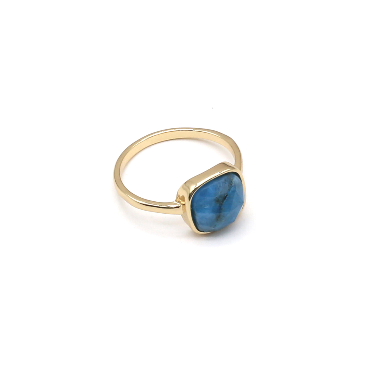 Кольцо с кристаллами из натура – обзор и цена Turquoise Stone Ring
