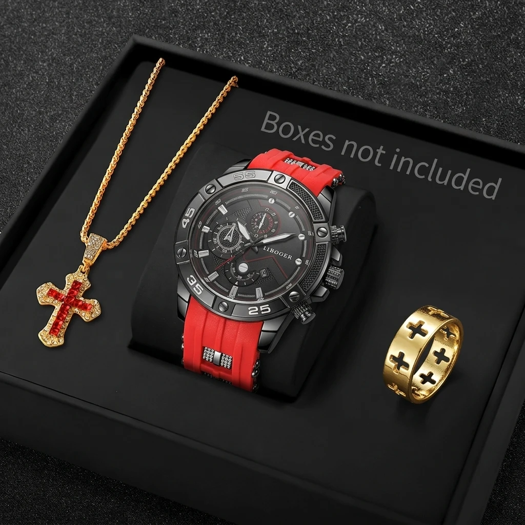 3 шт., модные мужские спортивн – обзор и цена Mystery Jewelry Jar Watches
